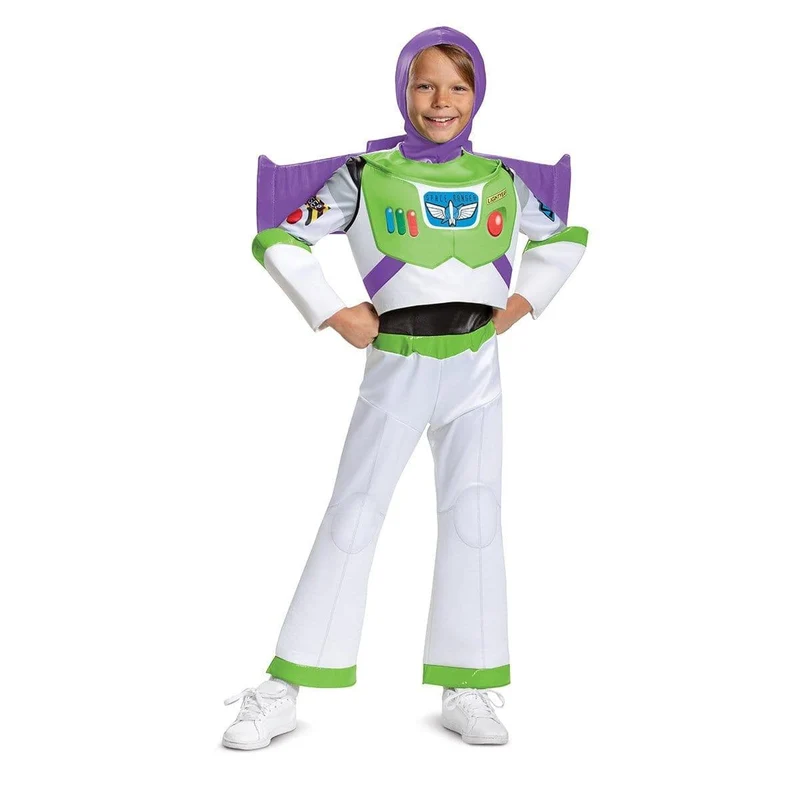 Buzz Lightyear Deluxe Costume for Kids, Toy Story