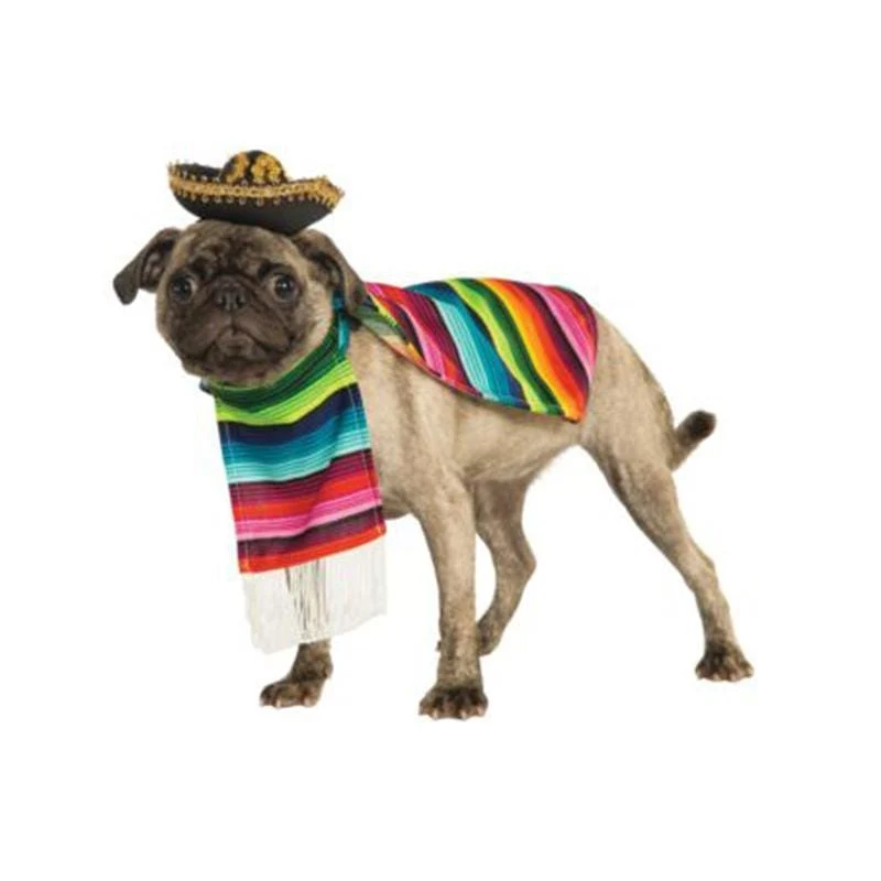 Mexican Serape Costume for Dogs