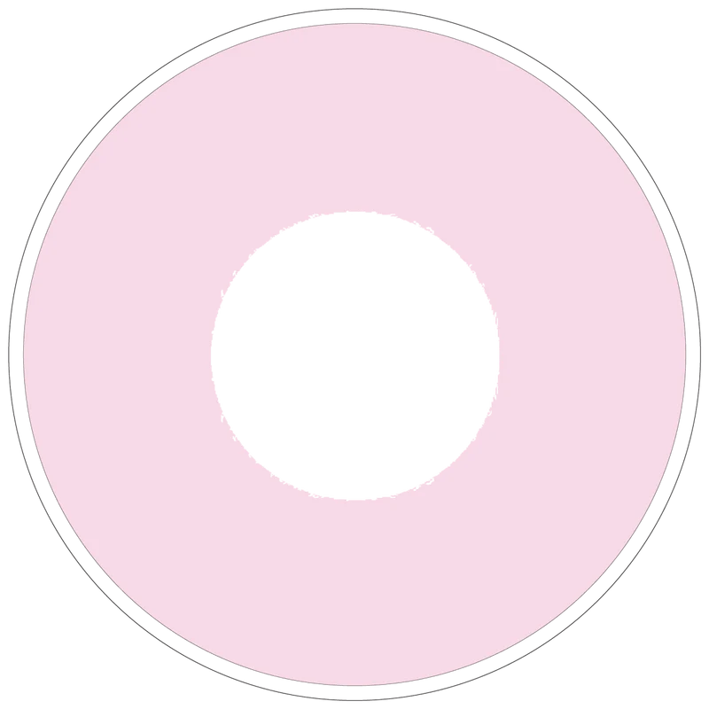 PRIMAL® Cotton Candy - Pink Coloured Contact Lenses, 3 months usage