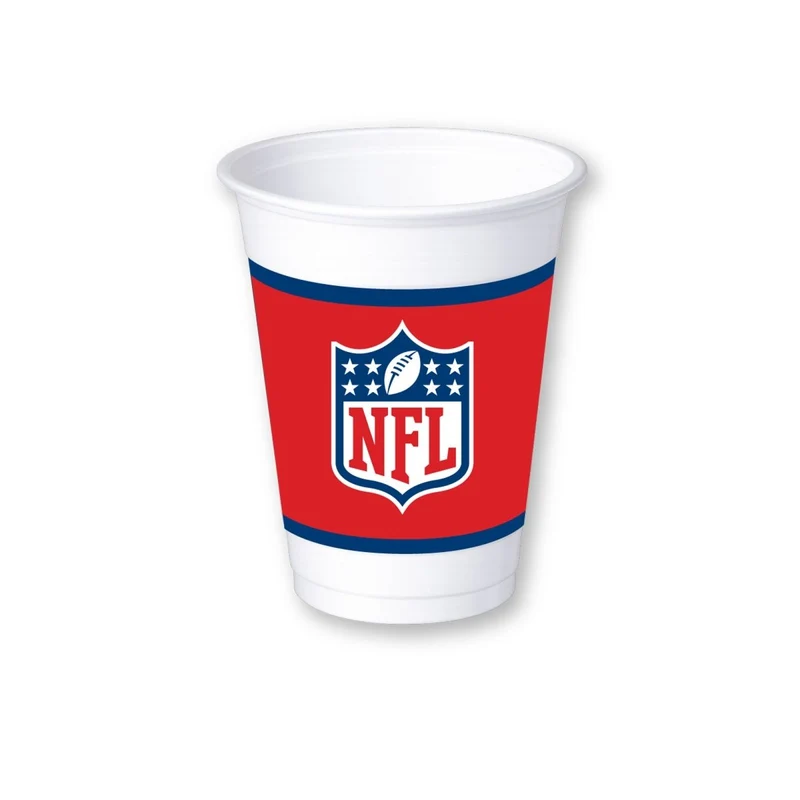 NFL Drive Plastic Cups, 16 Oz, 20 Count