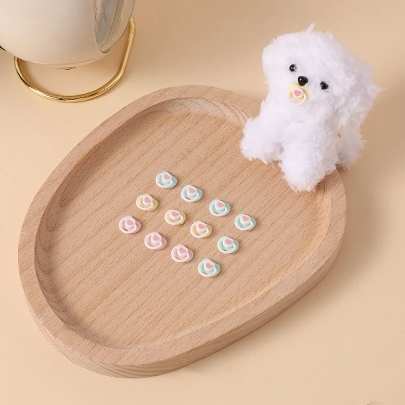 100pcs Pacifier for Squishy Dolls Yarn Art