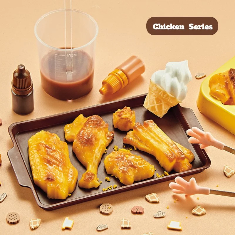 Food Squishy Making Kit for Starter, No Odor, for Squishy Toy Making