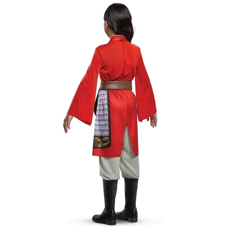 Mulan Hero Dress for Kids, Mulan, Red Dress