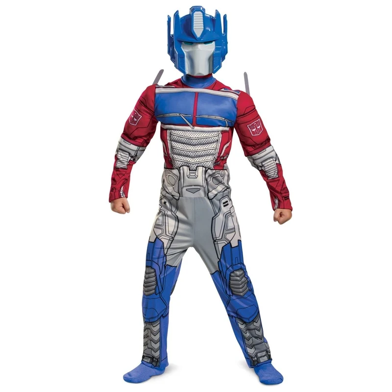 Optimus Prime Muscle Costume for Kids, Transformers