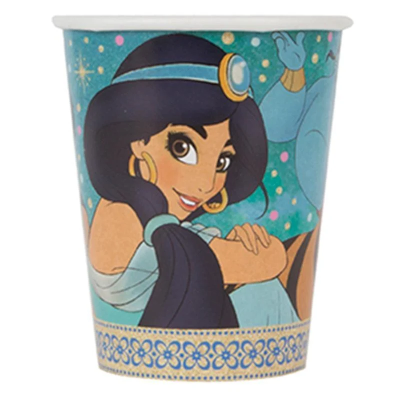 Aladdin paper cups 9 ounces, 8 per package