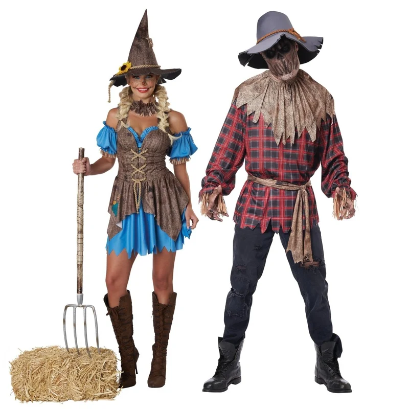 Scarecrow Couple Costumes