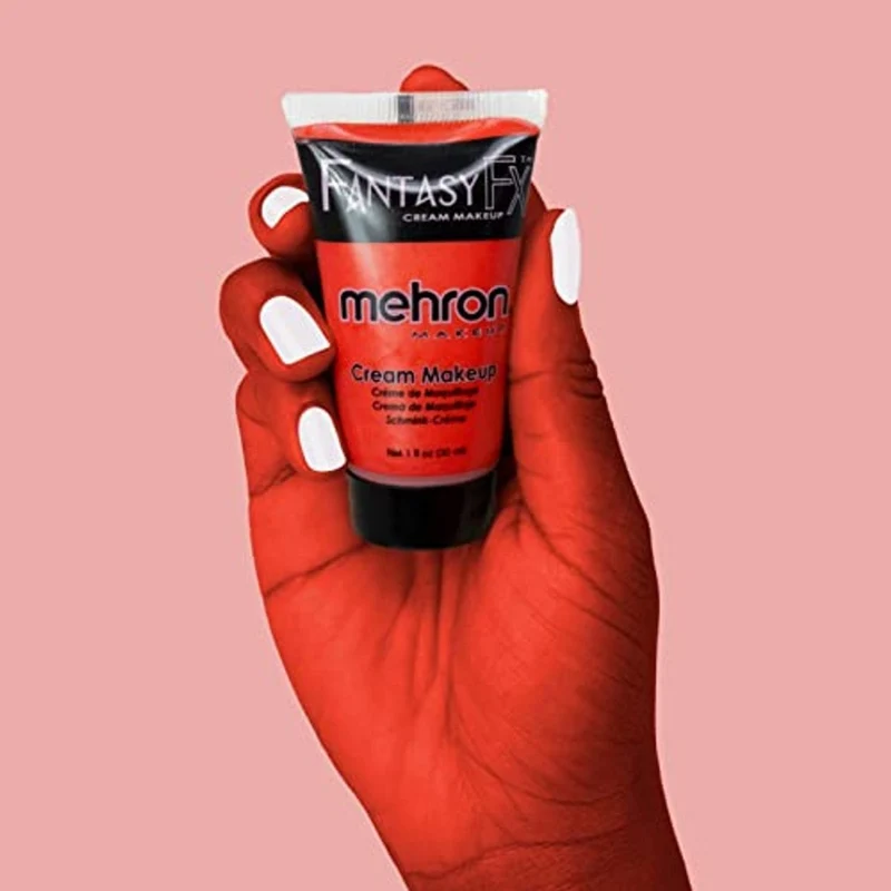 Mehron Fantasy FX red cream makeup tube, 1 ounce