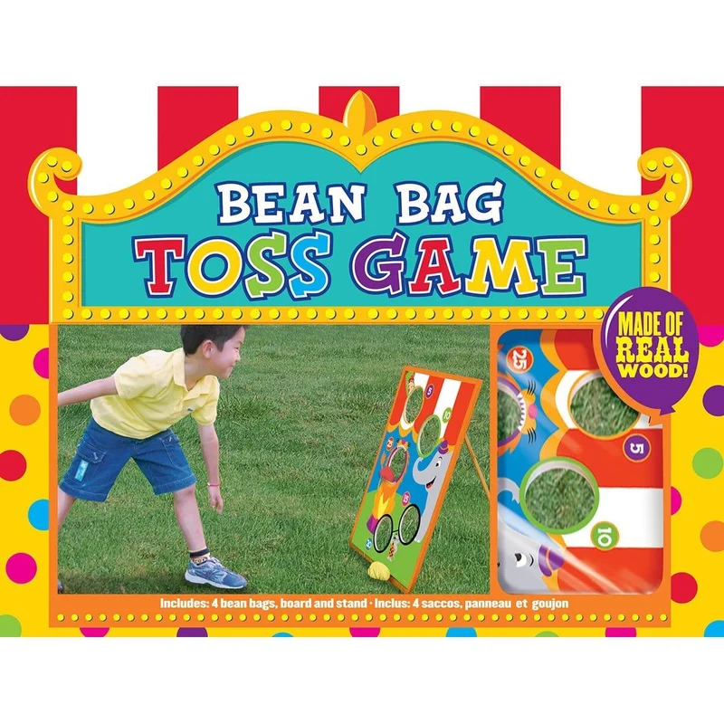 Carnival bean bag toss game