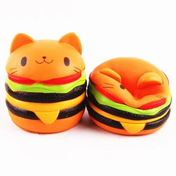 Squishy Chat Hamburger
