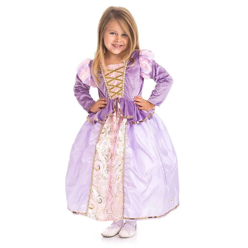 Classic Rapunzel Costume for Kids, Tangled, Purple Dress