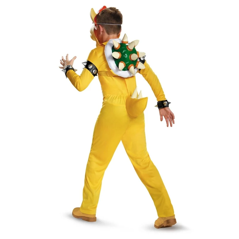 Bowser Deluxe Costume for Kids, Super Mario Bros.