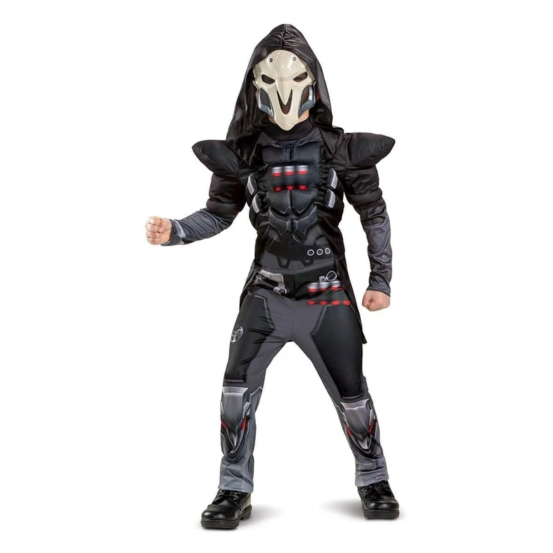 Reaper Muscle Costume for Kids, Overwatch