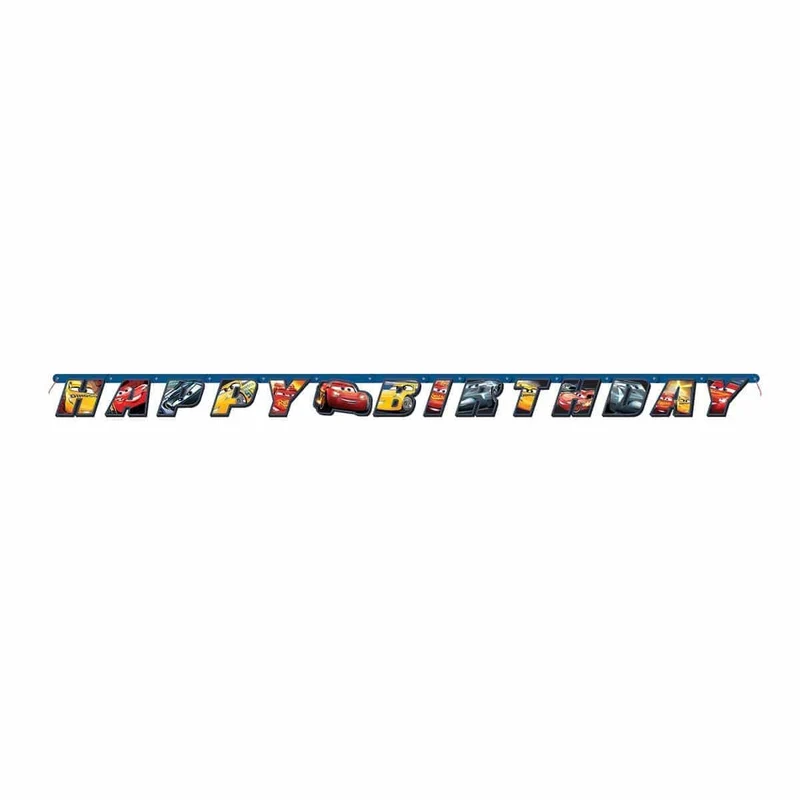 Cars 3 jointed banner