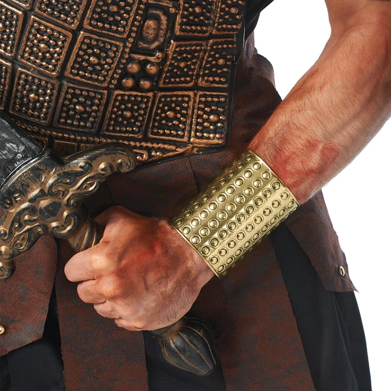 Gold gladiator cuff
