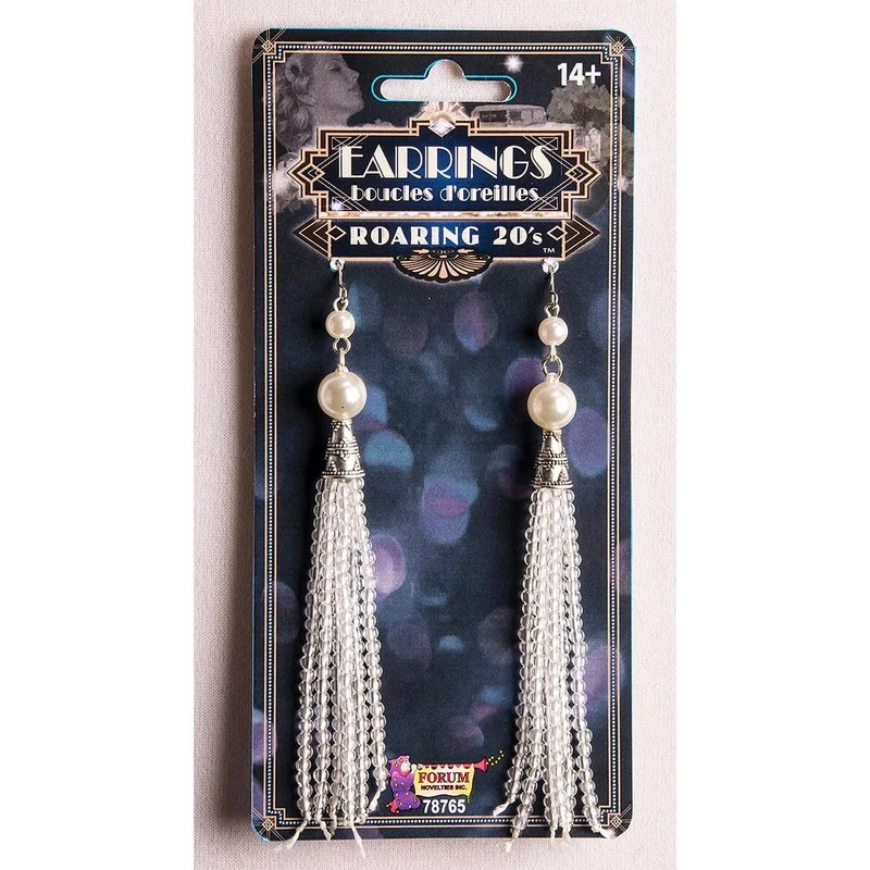 Flapper tassel earrings