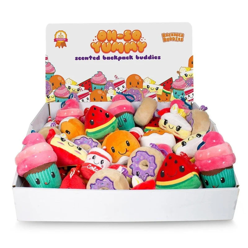 Food-Themed Backpack Buddies, Assortment, 1 Count