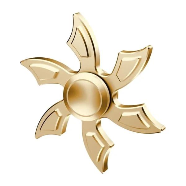 Hand Spinner 6 Branches en Alliage