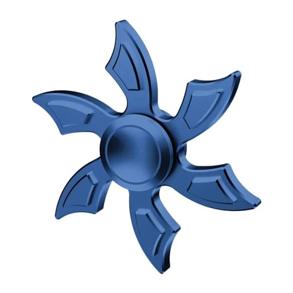Hand Spinner 6 Branches en Alliage