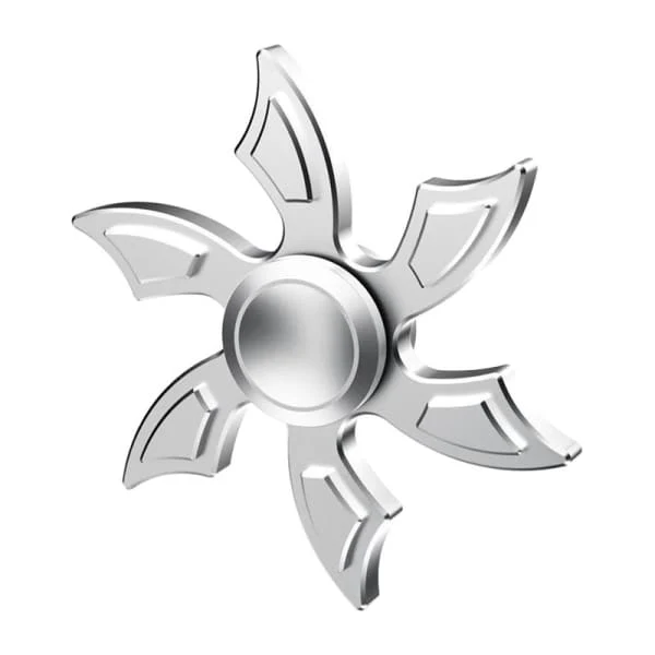 Hand Spinner 6 Branches en Alliage