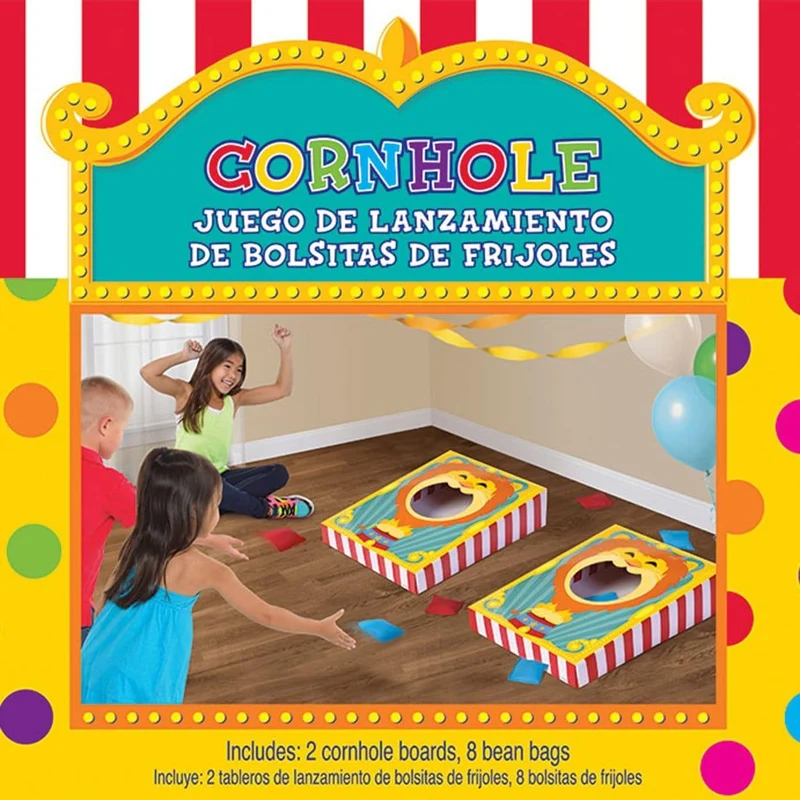 Carnival cornhole party game