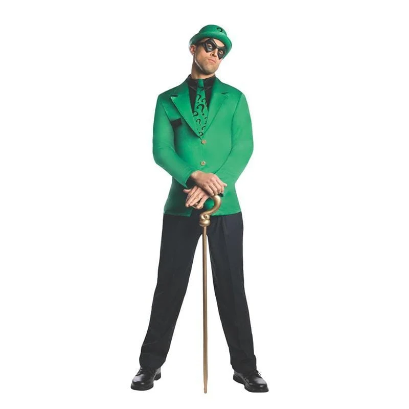 The Riddler Costume for Adults, Super Villains