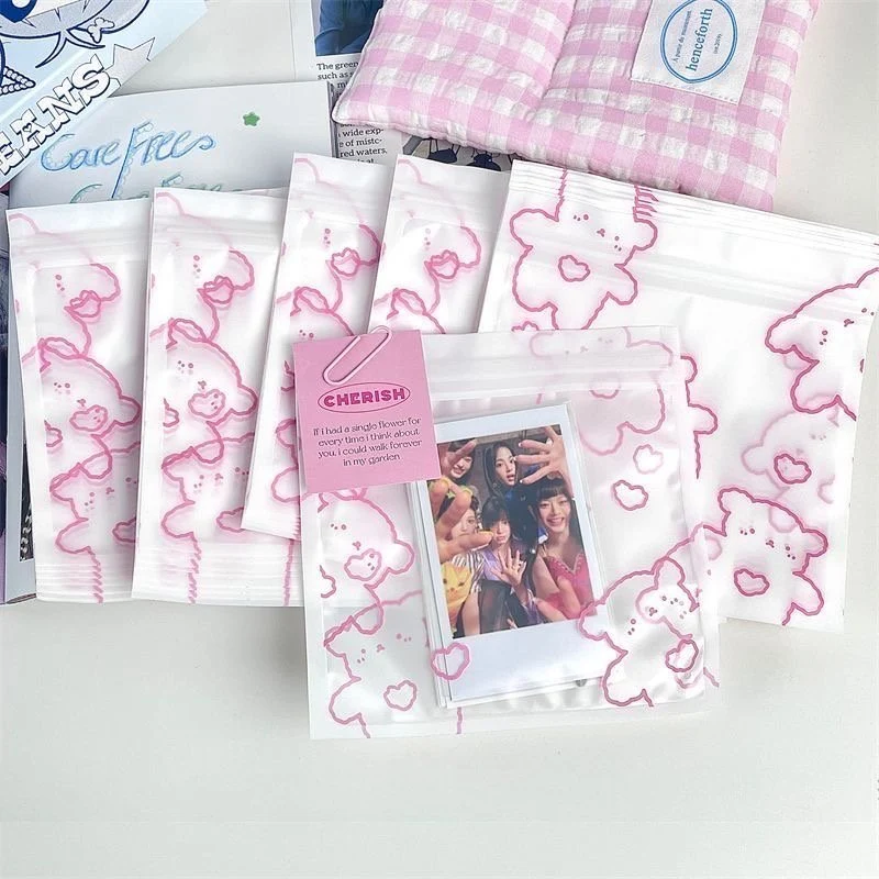 100PCS PP Ziplock Bag Squishy Storage Bags