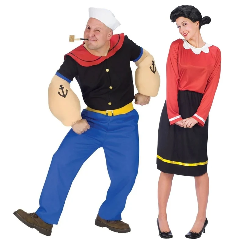 Popeye Couple Costumes