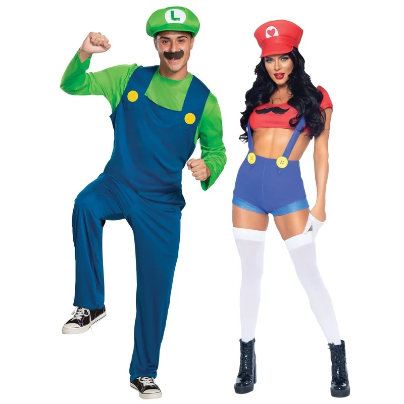 Super Mario Couple Costumes