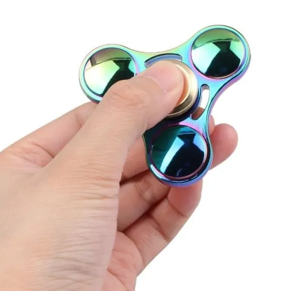 Hand Spinner Ovni Arc en Ciel