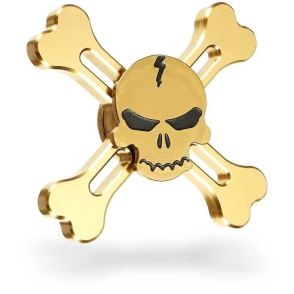 Hand Spinner Tete De Mort
