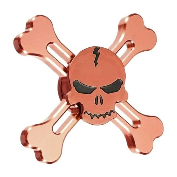 Hand Spinner Tete De Mort