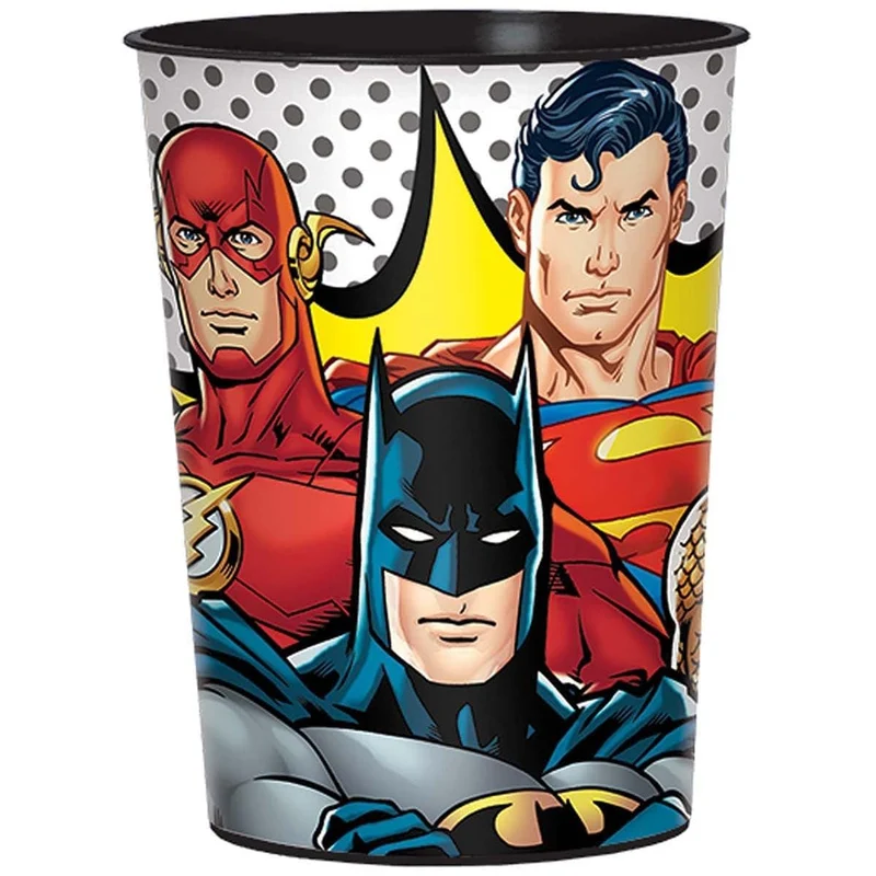 Justice League favor plastic cup