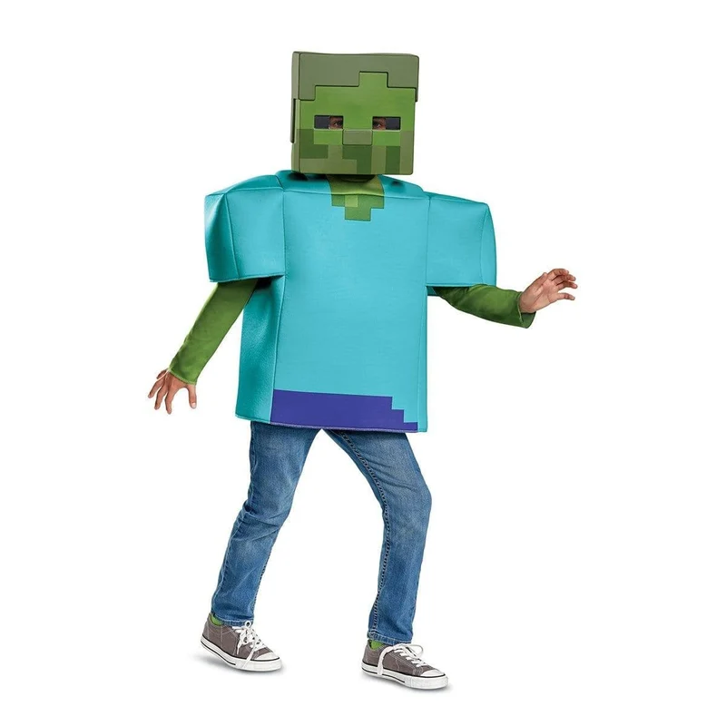 Zombie Costume for Kids, Minecraft