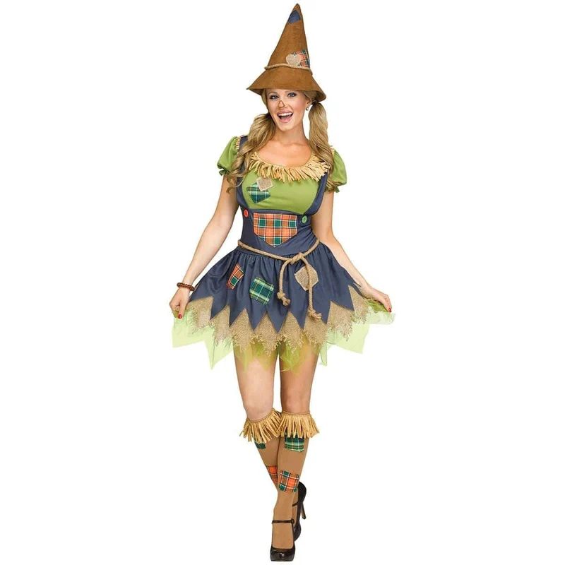 Sweet Scarecrow Costume for Adults