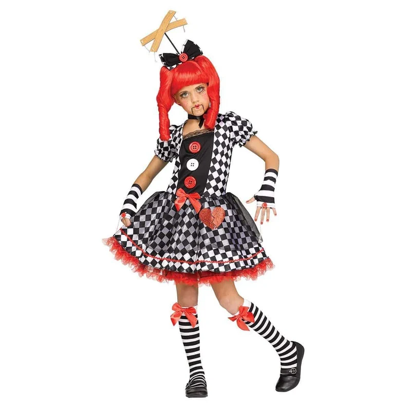 Marionette Doll Costume for Kids