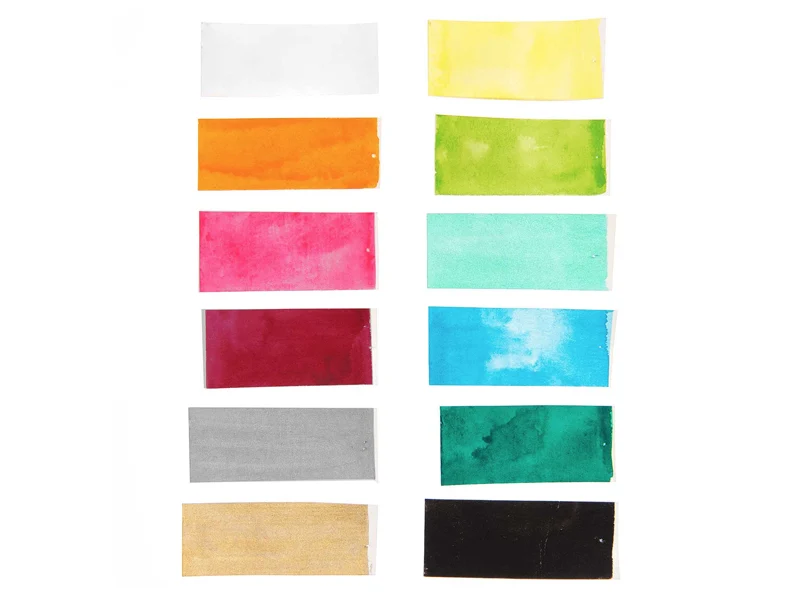 Coffret aquarelle - Couleurs arc-en-ciel