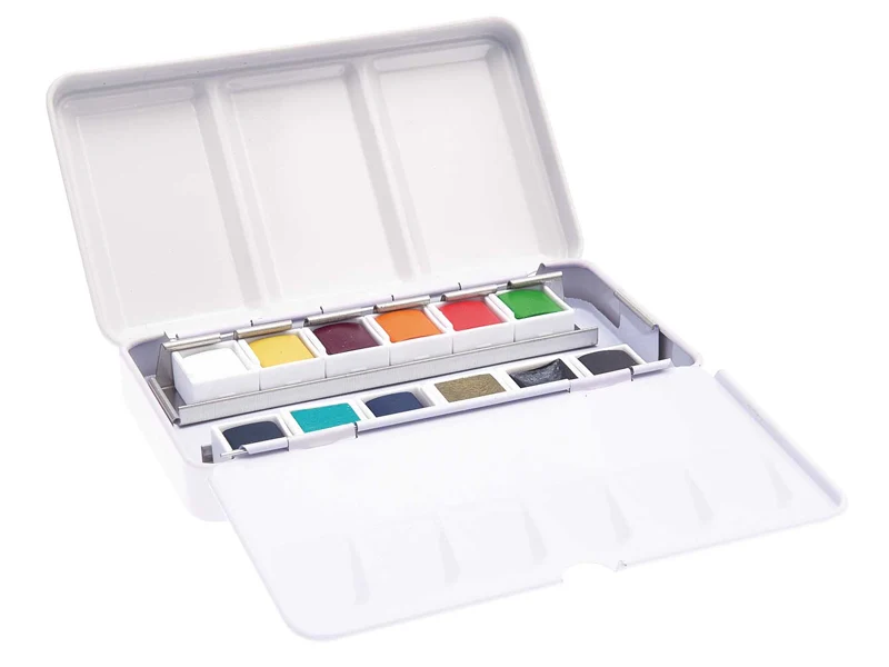 Coffret aquarelle - Couleurs arc-en-ciel