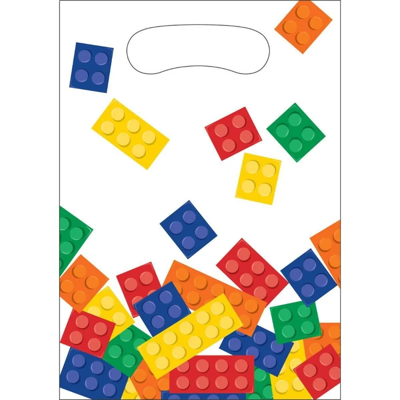 Block Party favor bags, 8 per package