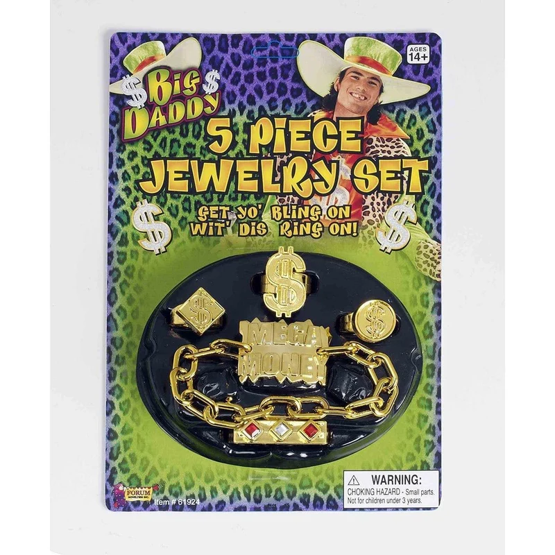 Big daddy jewelry set