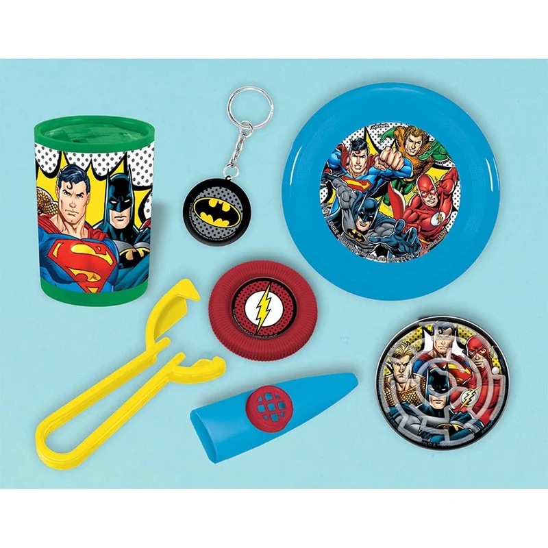 Justice League mega favor pack, 48 per package