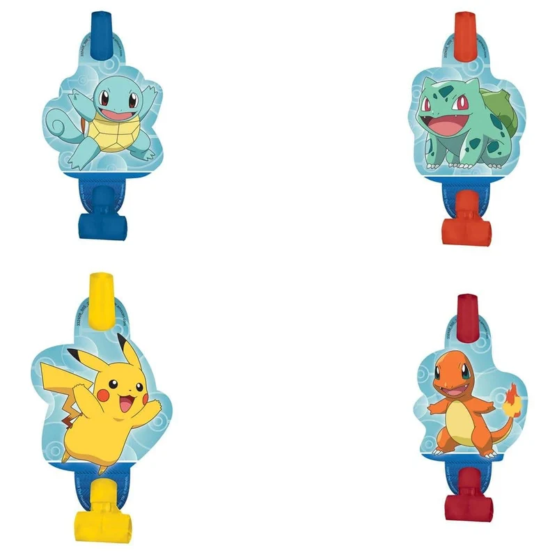 Pokémon blowouts, 8 per package