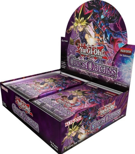 Yu-Gi-Oh Chaos Origins Booster Packs - Ensemble de boosters