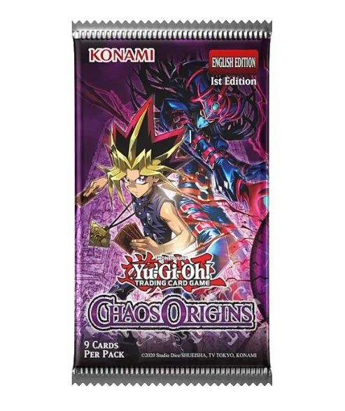Yu-Gi-Oh Chaos Origins Booster Packs - Ensemble de boosters