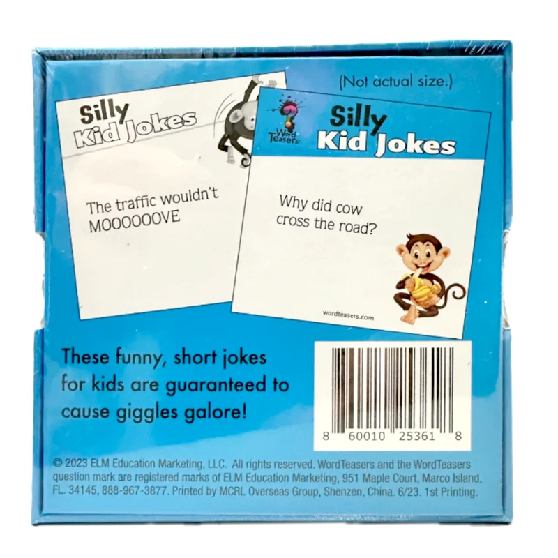 Silly Kid Jokes Word Teasers