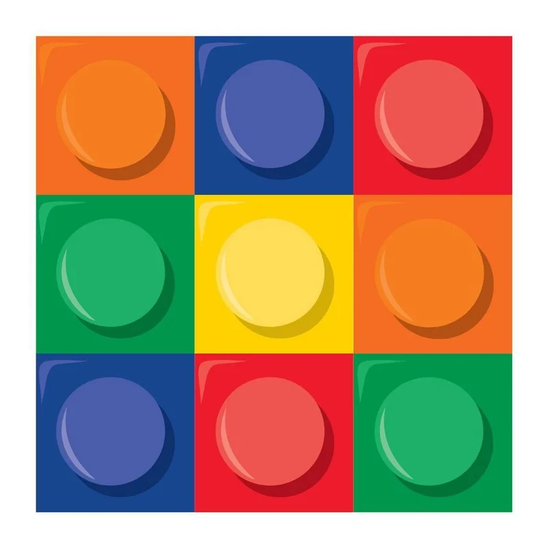 Block Party beverage napkins, 16 per package