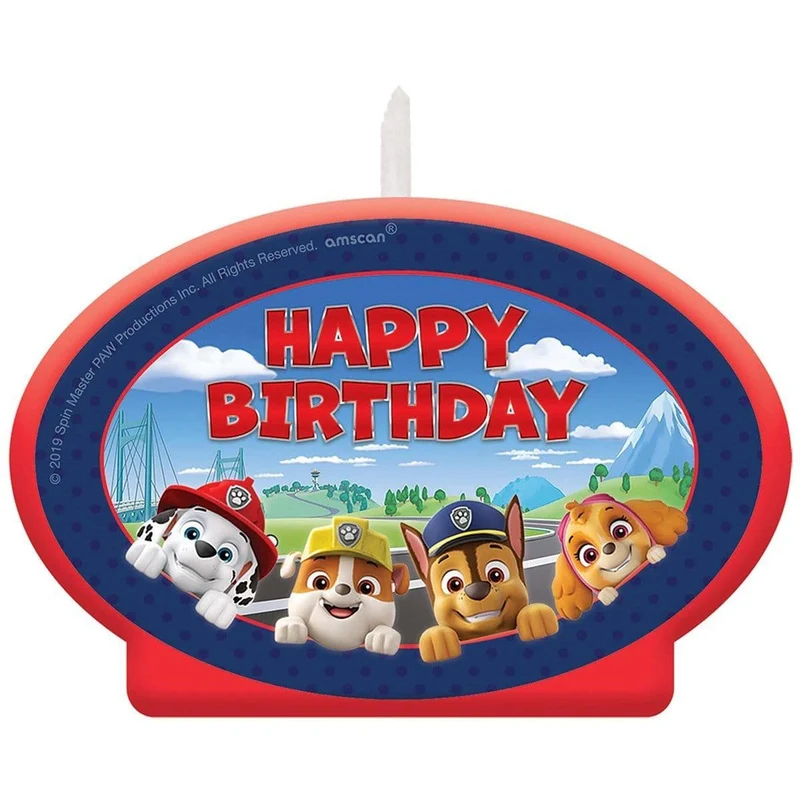 Paw Patrol candle