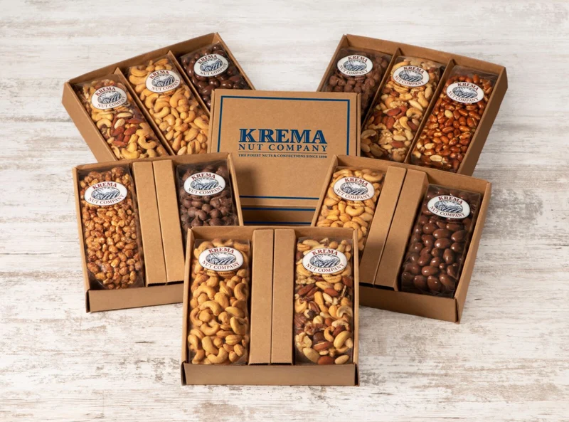 Milk Chocolate Peanuts & Butter Toffee Peanuts 2 Pack Gift Box