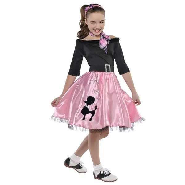 Miss Sock Hop Costume for Kids