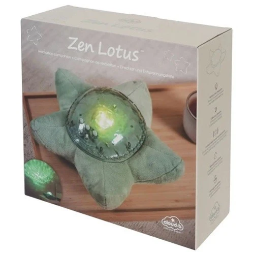 Cloud B Tranquil Zen Lotus Nightlight Green / Veilleuse Verte