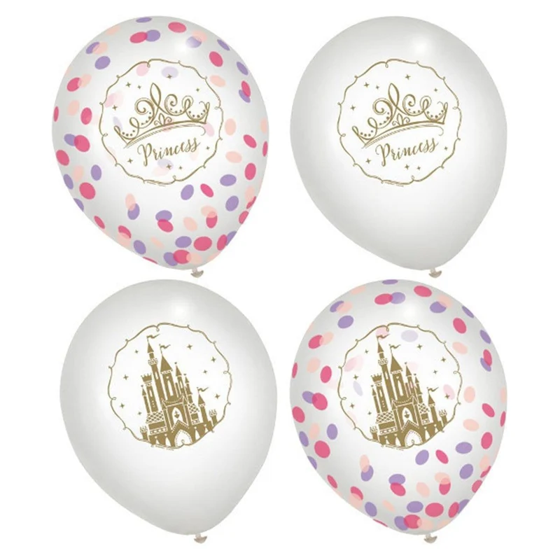 Once Upon A Time latex balloons 12 inches, 6 per package